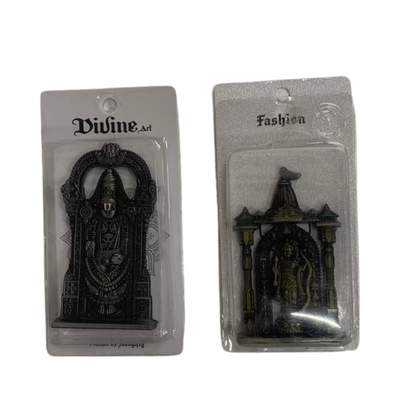 Small size Metal tirupati balaji statue for cash dashboard pack of 12  ( net price - 65 )