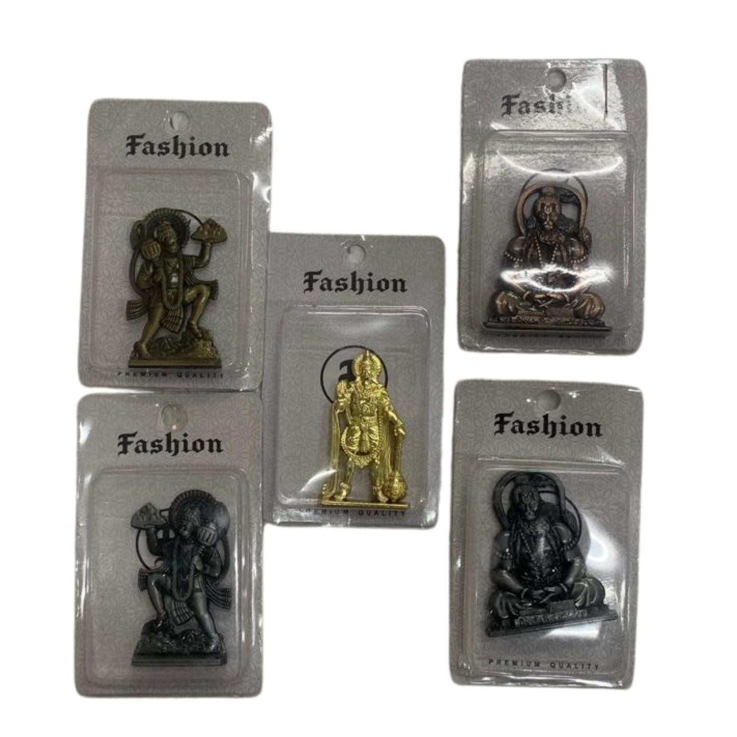 Small size metal hanumanji mix god idol for car dashboard pack of 2 ( net price 65 )