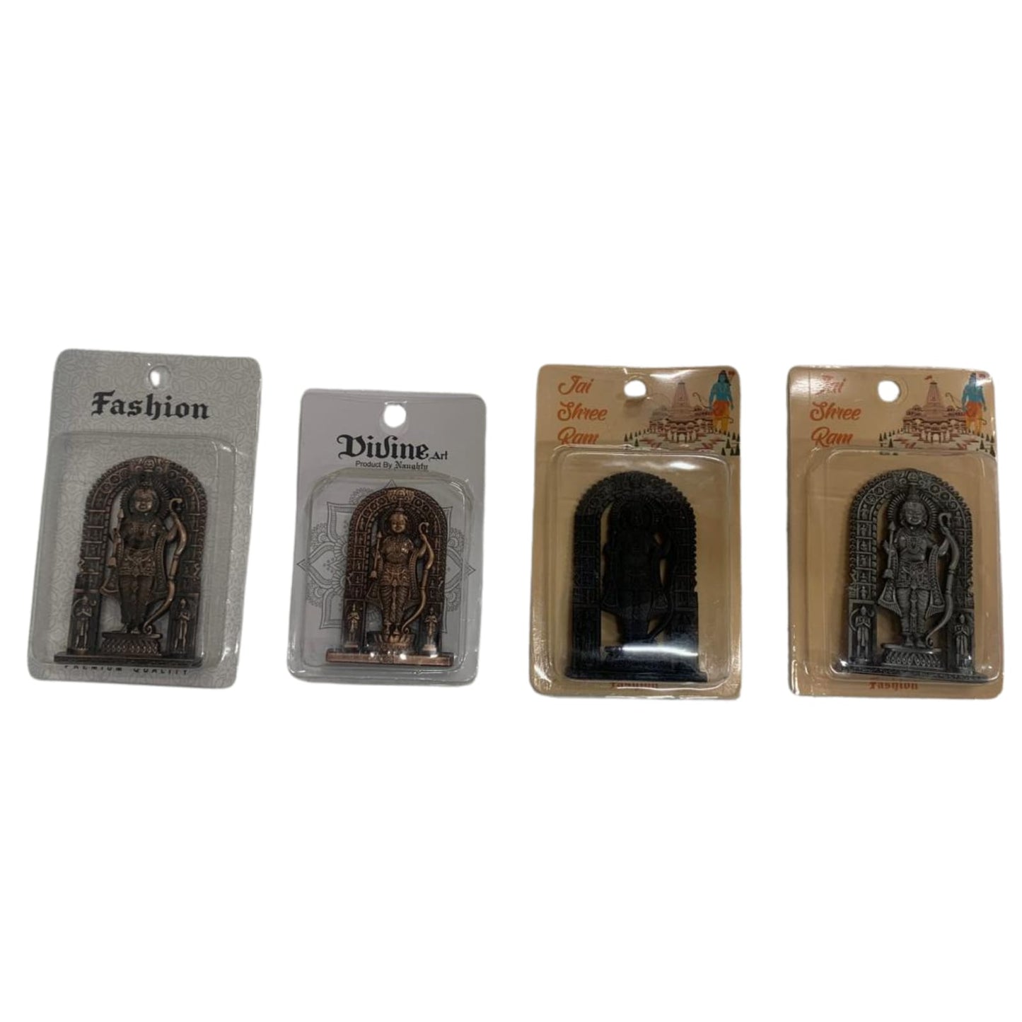 small size metal Ramji god idol for car dashboard pack of 2 (net price 65)