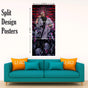 Jujutsu design trendy split poster Pack of 2 (Net price - 40)