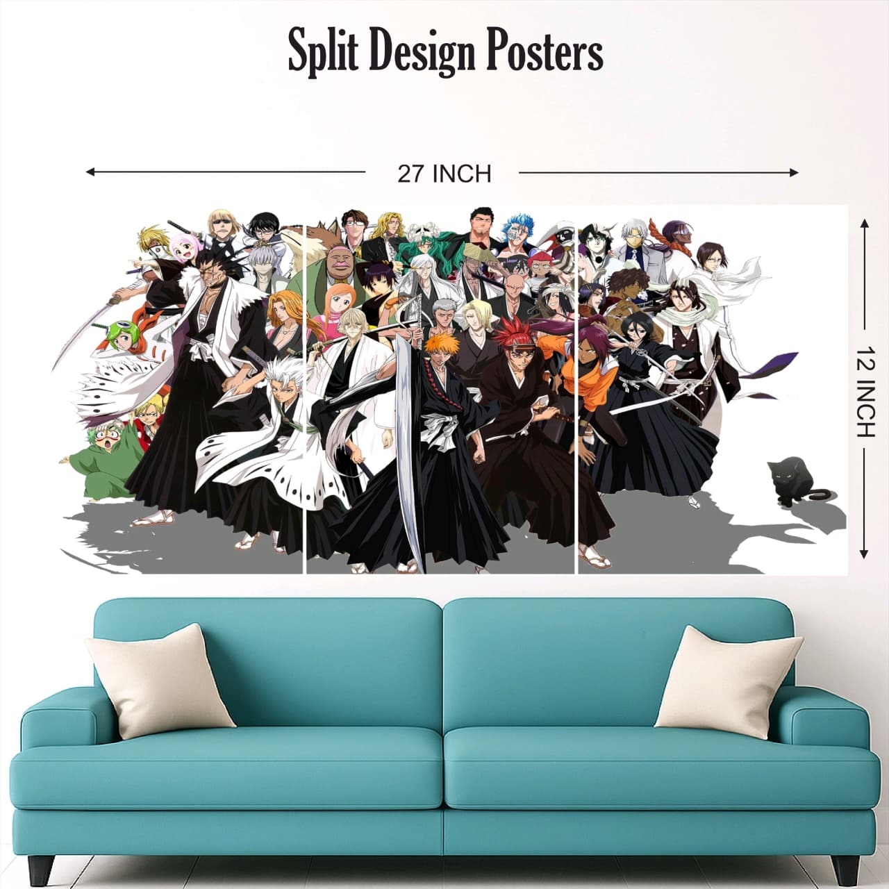 Bleech design split poster pack of 3 (Net price 40)