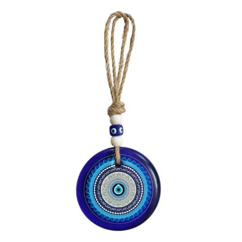 New  Glass mix design  evil eye hanging  505 no  (Pack of 3 -Net price 110)
