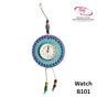evil-eye wooden watch medium size B101