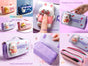 New squezee big size pencil pouch with 3 chains ( Heavy quality )