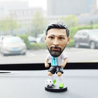 Messi white Mini premium bobblehead