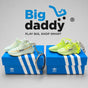 Mini Adias shoes with real lace & keychain in og box