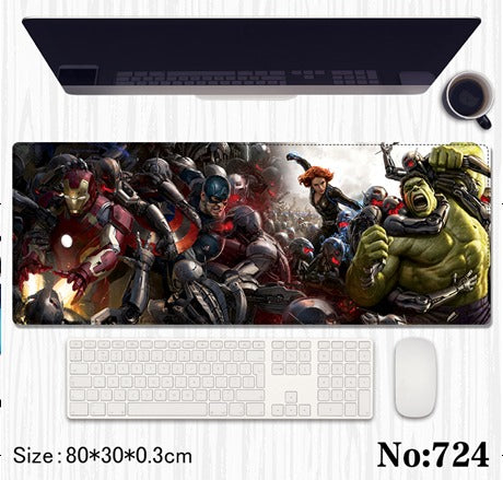Super hero game table mat