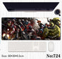 Super hero game table mat