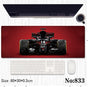 Racing car table mat