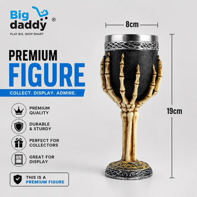 Skeleton Hand shape wine glass