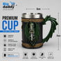 Skull blade dragon Big size steel cup
