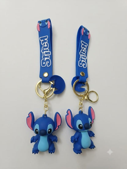 Stich rubber keychain pack of 3 (eff price 35)