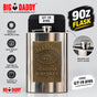 JD Stainles steel    Hip flask  9oz Code- GT19
