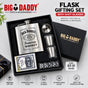 Jd Gifting flask set with glasses & Playing card Code - GT31