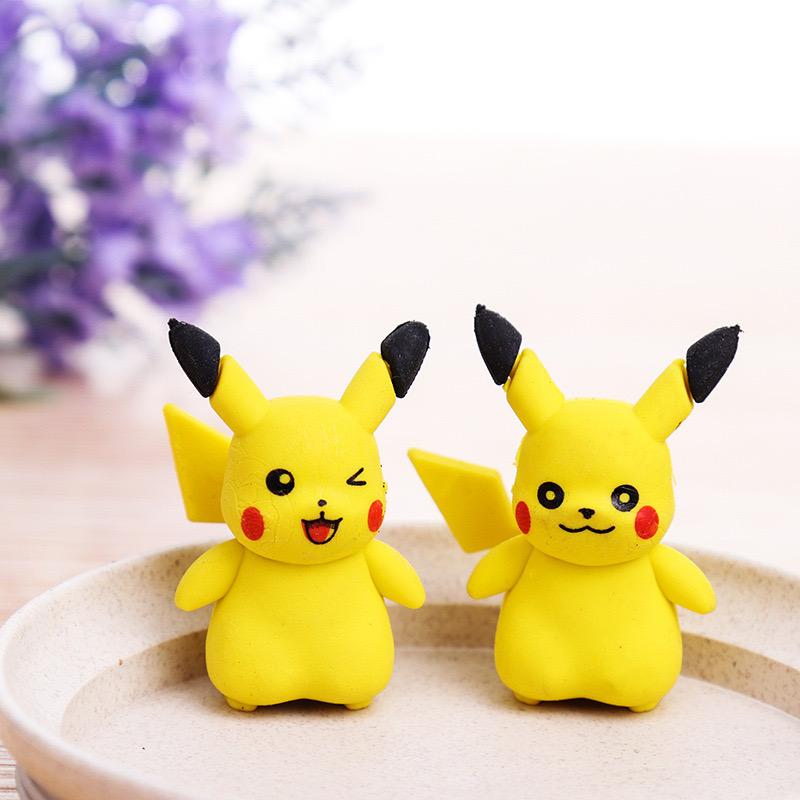 Pikachu  Shape Eraser 36pcs  (eff price 5.5 )