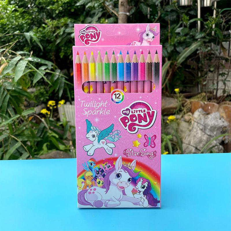 12 packets - Mix Design Cartoon Pencil Color (12pc/pkt) (eff price 40)