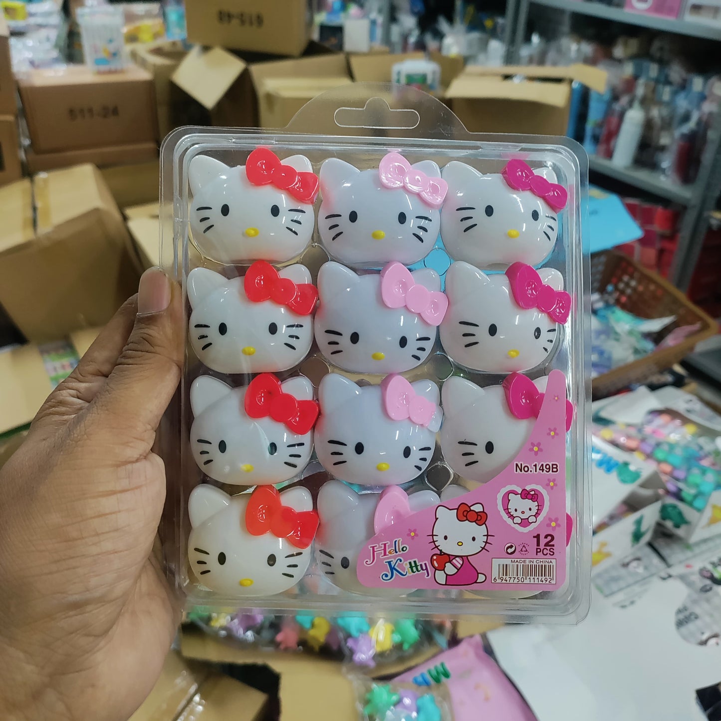 12 pc Kitty Pencil sharpener (eff price 7.75 )