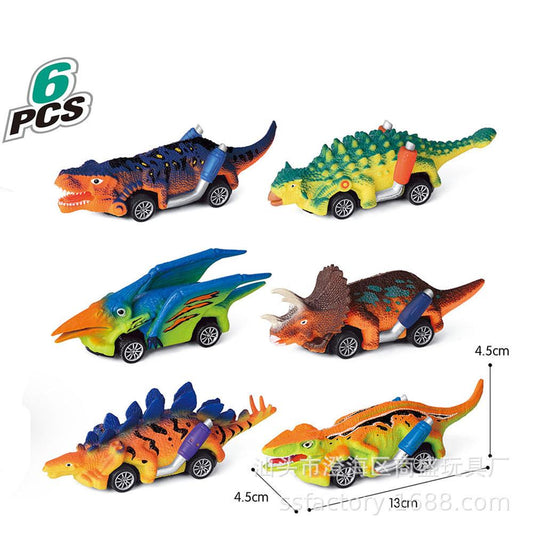 6 pcs - Dino Dinasaur Car Keychains  net price ₹ 60