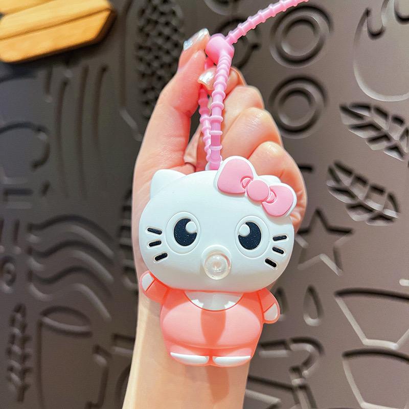 3pcs - Unicorn / kitty lip pop keychain ( eff price 78 )