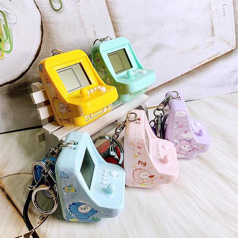 6pcs - Mini video game with  keychain ( eff price 95 )