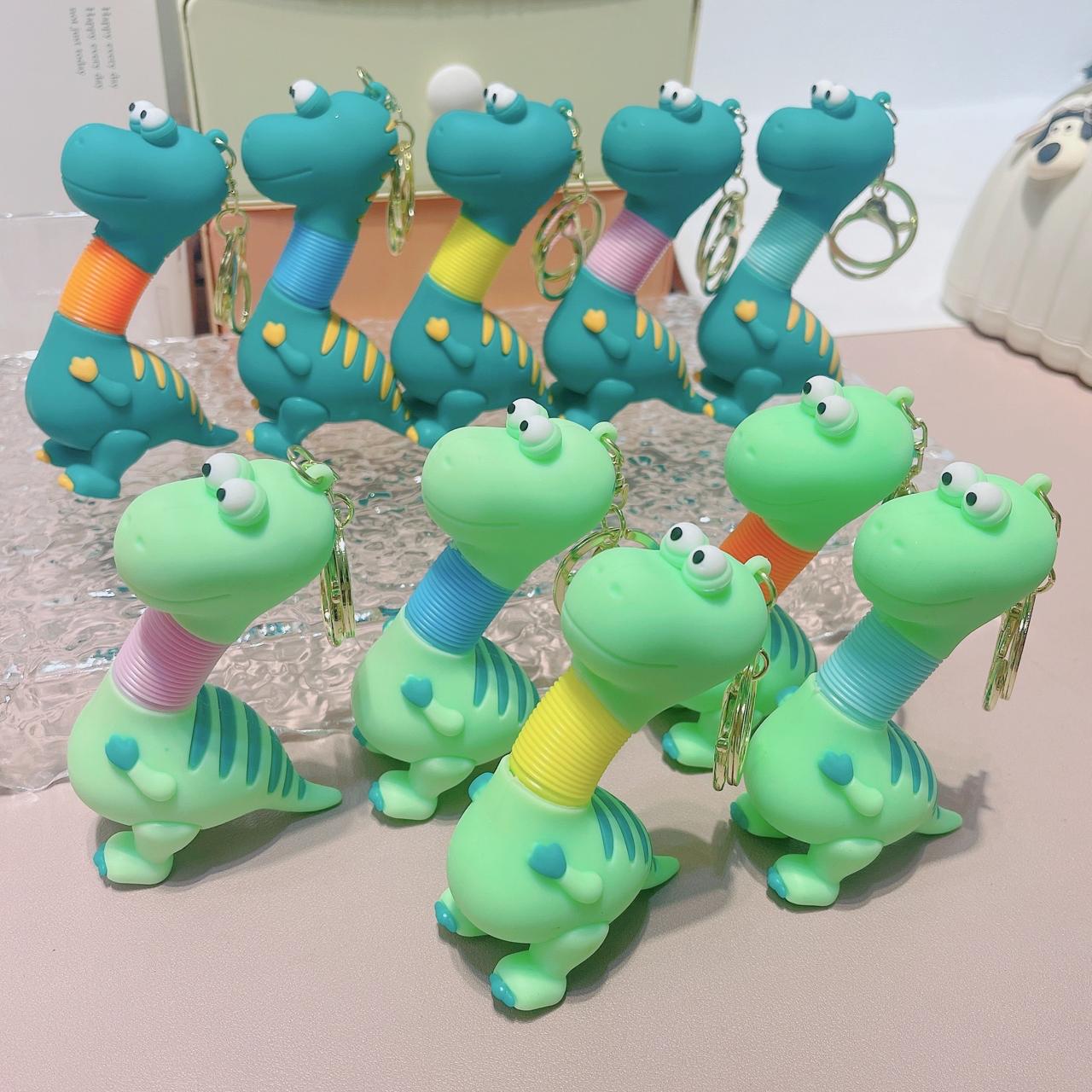 6pcs- Dino  big size stretchable keychain  ( eff price - 70 )