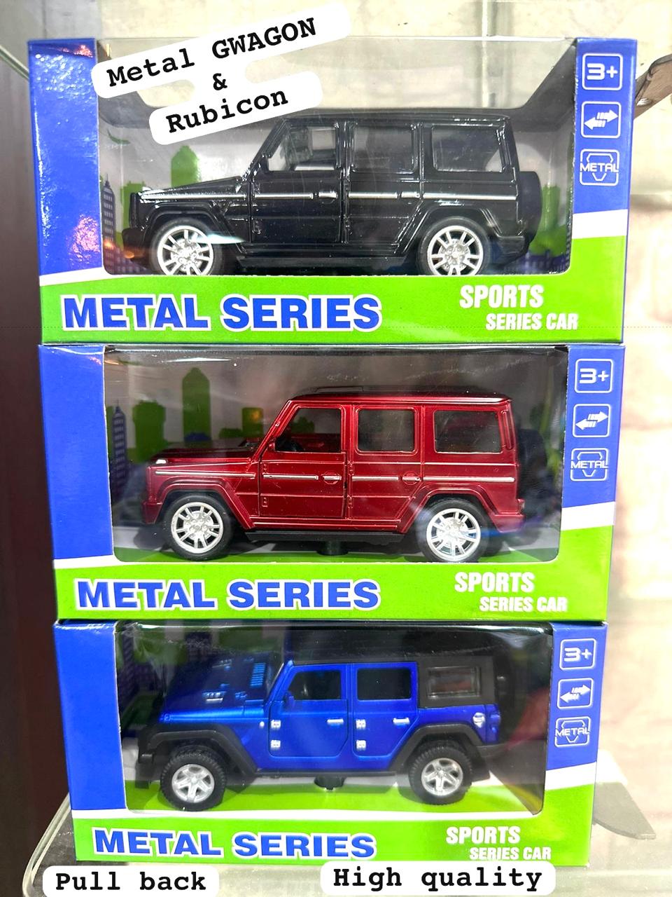 Small size Gwagon Metal diecast Pack of 2 ( eff price 180 )