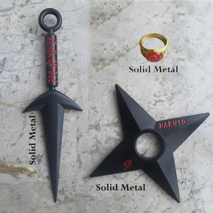 Natuto 3 pc kunai accesories set