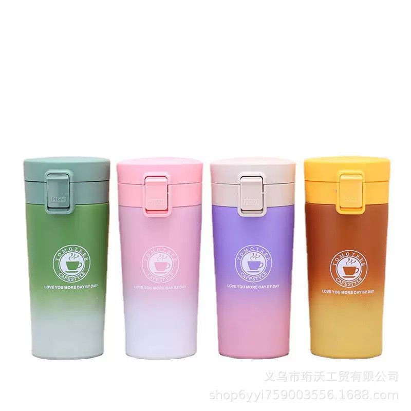 New colorful steel coffee flask
