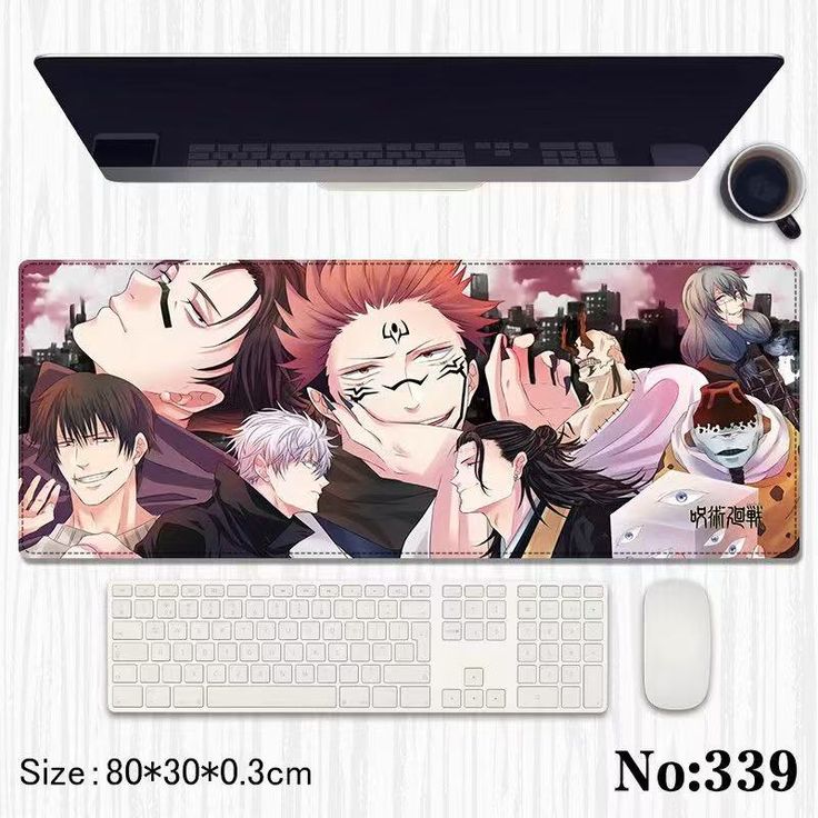 Jujutsu gojo mouse pad 339