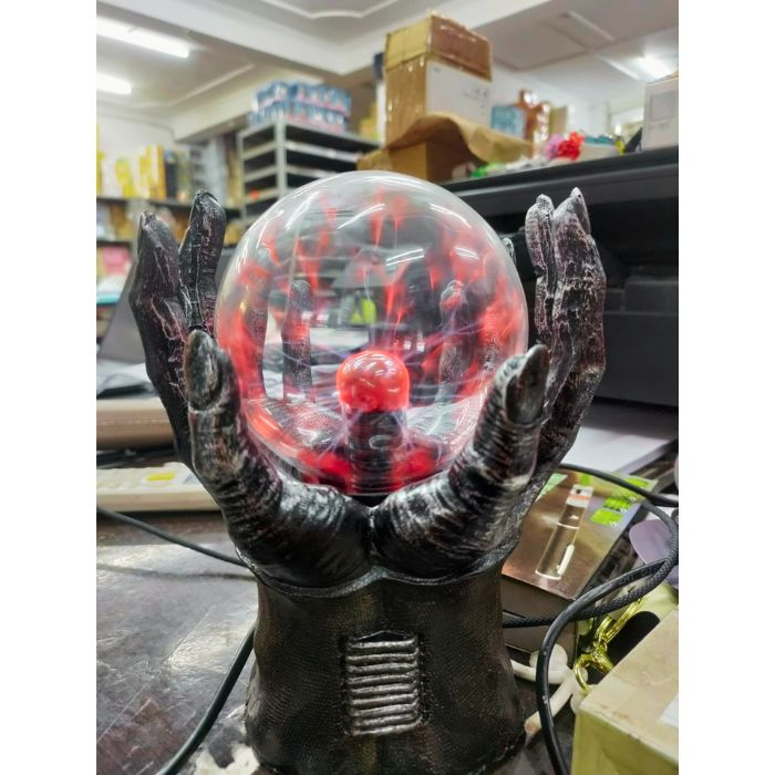 Hand Plasma Ball showpiece touch based