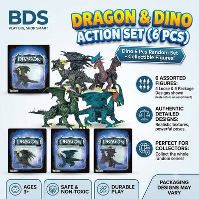 Set of6 Dino Blister NP 99/-