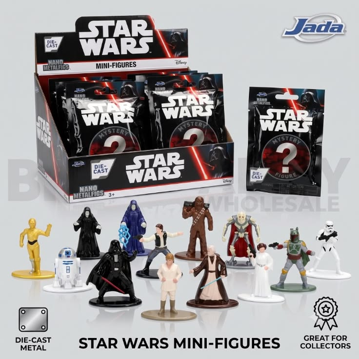 24pc - Jada Toys Sta Wars Mini Figure Pack net price 239