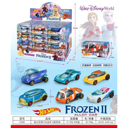 Set of 6 - Freeze Disny Metal Cars Net price 65