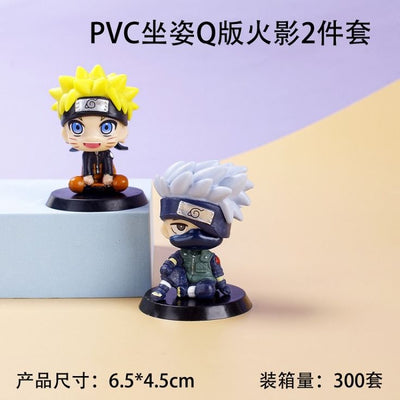 2pcs natuto figures