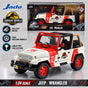 Jada Toys Jurassic Park 1992 Classic Jeep Wrangler 1:24 Die-Cast Car