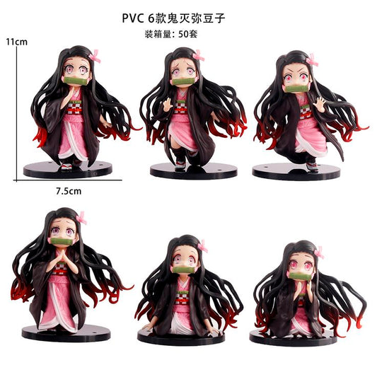 6pcs set of nejuka figure