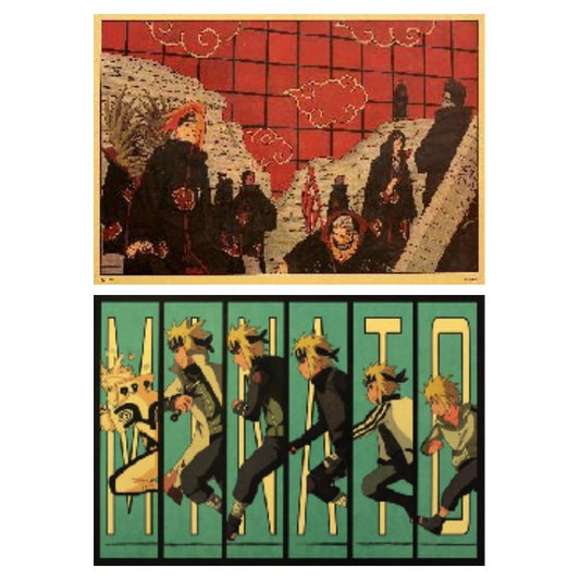 20pcs - Natuto Posters E Net price 22