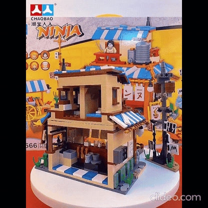 Natuto Ramen shop building block 1166pcs set (boxed)