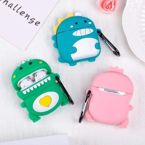 Set of 2 Dinasaur Airpod Pro/pro2 Sillicone Case