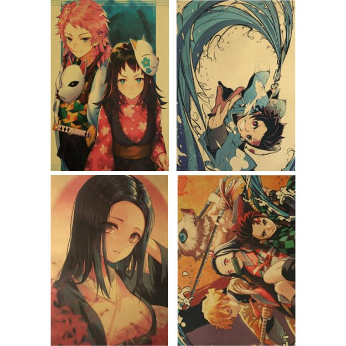 20pcs - Demon Slayers Mix Posters D Net price 22 (random)