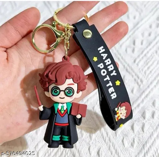 3pcs - HP Green coat Rubber keychain (eff price 35)