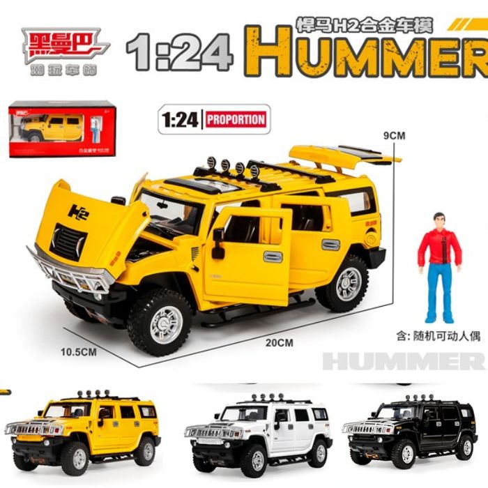 1:24 Hummer H2
Die cast Car