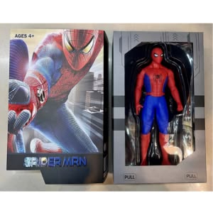 9 inch 23CM high imitation soft glue spidy, with rotatable joints,