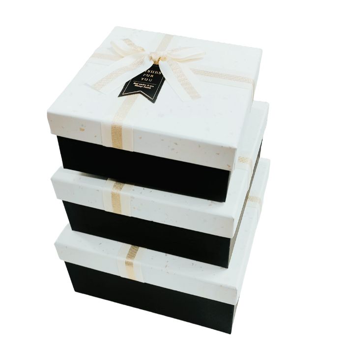 Set of 3 Gift Boxes heavy quality M4 ( size in descirption)