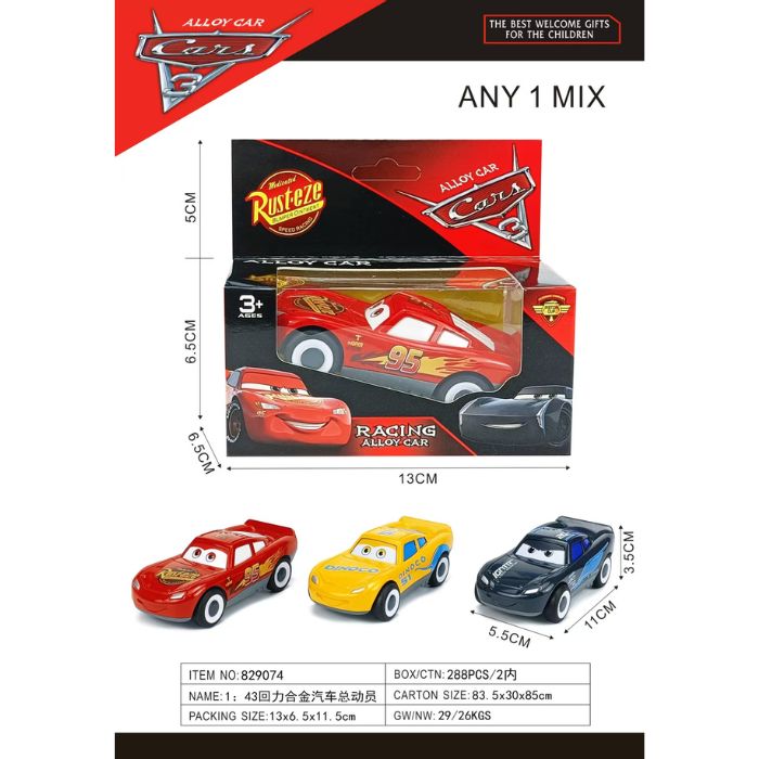 Random color pxl car with box