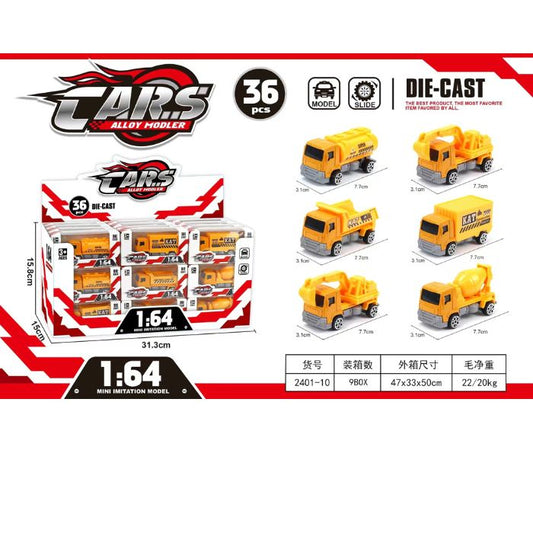 12 pcs - Construction vehicles Net price 59
