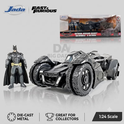 Jada Toys Batman 2015 Arkham Batmobile 1:24 Die-Cast Car