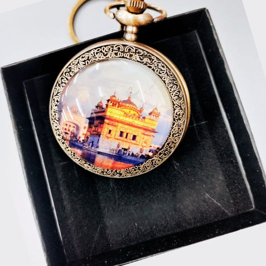 Golden Temple Pocket Watch