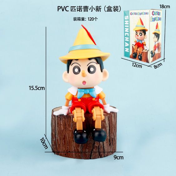 Shinchan in pinocchio costume