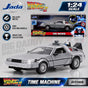Jada Toys Back to the Future II Time Machine 1:24 Die-Cast Car with Light